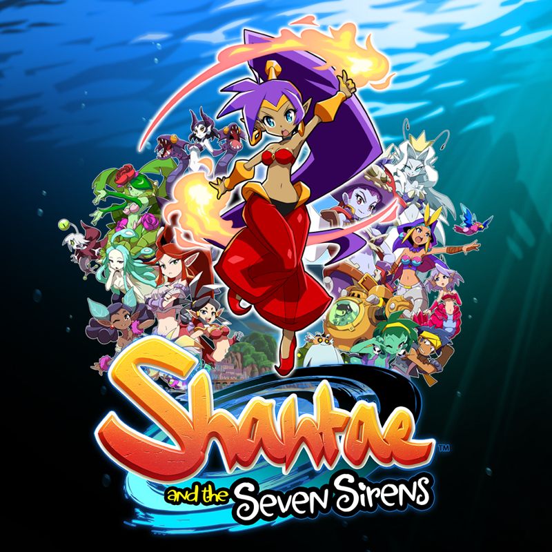 Shantae and the Seven Sirens box art for Switch